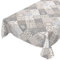 ANRO Tischdecke Wachstuch abwaschbar Wachstuchtischdecke Wachstischdecke Kacheloptik Fliese Beige Grau Blau 200x140cm