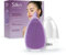Silk'n Bright - Gesichtsreinigungsbürste aus Silikon, hygienische Tiefenreinigung, sanftes Peeling und Massage, wasserfest, wiederaufladbar - Violett, FB1PE1PU001