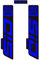 Adesivi compatibili con forcella bici Rock Shox Sid Select + 2020