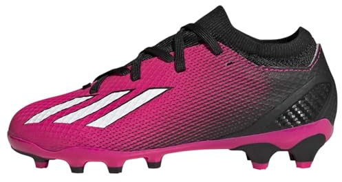 adidas X Speedportal.3 Multi-Ground Boots Football, Shock Pink/Zero Metalic/Core Black, 3 UK Child