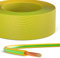 hb-digital 100m Câble de mise à la terre 6mm² H07V-K Fil de terre pour structure photovoltaïque Conducteur flexible en cuivre Conducteur unique Gaine en PVC pour installations PV Câble solaire