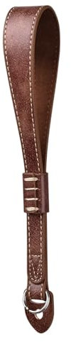 VOVMOEYA Camera Wrist Strap,Vintage PU Leather Camera Hand Strap for DSLR Mirrorless Compact Camera for Fujifilm XS10 XS20 XT3 XT5 Nikon Zf ZFC Z8 Canon Sony A6400 A6700 A7C II A7IV A7 III - Coffee