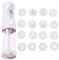 Knadgbft Presse à biscuits électrique avec 12 disques et 4 embouts de glaçage pour gâteaux, outils de bricolage, accessoires de pâtisserie