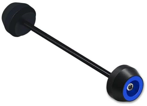 SOUTES Protezione Moto per Honda CB750 CB 750 Hornet 2023 2024 Moto Anteriore ASSE Ruota Posteriore Forcella Crash Sliders (Color : Rear Blue)