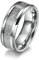 Lieson Wolfram Ring Männer Frauen, 8MM Poliert Silberfolie Verlobungsringe Freundschaftsringe Eheringe Hochzeitsringe Partnerringe für Herren Damen Silber Größe 57 (18.1)