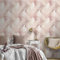 WE-Plumes 217504 Papier peint réaliste et élégant Motif plume Rose pastel