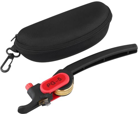 QWORK® Abisolierzangen, Ratschenrad Abisolierzange PG-5, Für Kabeln über 25 mm Durchmesser