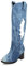 Stivali da Donna Jeans con Tacco Tondo, Stivali Lunghi, Jeans da Donna con Tacco Alto, Stivali Larghi, Scarpe Primaverili e Autunnali da Donna