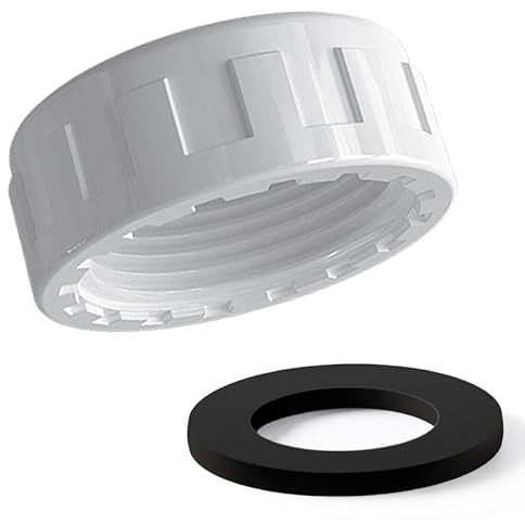 Rohr PVC -Gewindekappe, Küchenspüle Abfallrohr -Blanking -Kappe Weibliche Gewinde, Geräte -Trap -Blanking -Kappen zum Abdichtungsgelenk und Rohre Ende weiß 32mm