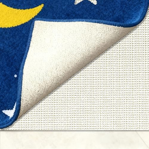 Anti Rutsch Teppichunterlage 60 x 230 cm rutschfeste Zuschneidbar Teppichstopper Abwaschbar für Glatt Und Teppichböden Lassen, cremefarben