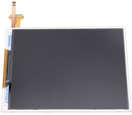 Jectse Sostituzione dello Schermo LCD Inferiore per il Nuovo 3DS XL LL, funzionalità Testata con Pellicola Protettiva, Gruppo Pannello Display