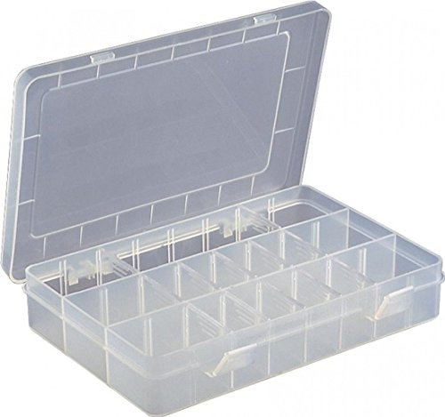 15 Raster Sortierbox Sortimentsboxen Einstellbar Fächer für die Schmuck, Perlen und andere Mini waren Sortierkästen Schmuckschatulle Werkzeugcontainer