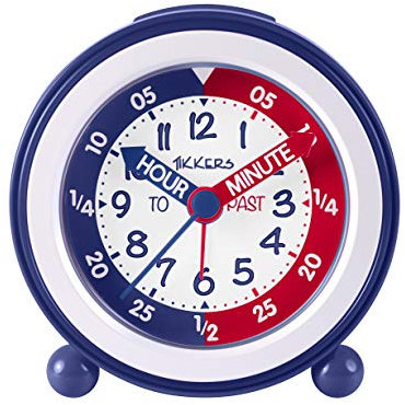 Tikkers Blue Case Time Teacher Wecker