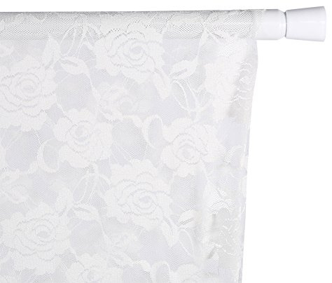 SOULONG Ausziehbare Feder-Vorhangstange, Teleskopstange, ausziehbare Gardinenstange, Voile, ausziehbare Spannung, Teleskop-Duschstange, für Badezimmer und Dusche