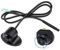 Macabolo Car Rear View Camera, 12V Mini CCD Coms HD Night Vision 360° Car Rear Front Side View Backup Camera