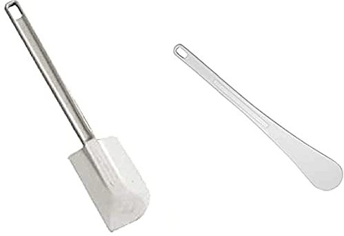 DE BUYER -4891.24N -spatule Maryse Patisserie L.25 cm & 4745.30 -spatule Blanche en polyglass l. 30cm