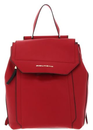 PIQUADRO Circle Zaino con patta in pelle