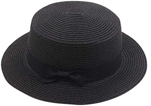 Sombrero de Verano para Mujer, Sombrero de Playa de Paja sólida para Mujer, Sombrero para, Visera, de béisbol De Hombre Beisbol Baratas