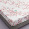 Odot Mikrofaser Spannbettlaken, Drucken Spannbetttücher bis 27cm, Superweiches Spannbetttuch Bettlaken für Einzelbett Doppelbett, für Boxspringbetten (Rosa Blumen,180x200x27cm)