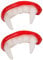 MEISH 2 Pieces Halloween Vampire Teeth Fake Fangs Vampire Costume Accessories for Masquerade Theme Party Cosplay