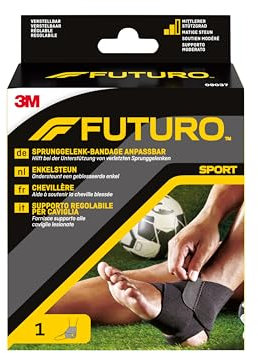 FUTURO Sprunggelenk-Bandage anpassbar 09037, Verstellbar (17.8-27.9 cm)