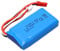 RC Airplane Replacement Battery, 7.4V 850mAh RC Helicopter Battery For WLtoys V912V262V333V353BQ202 with JST Red Plug