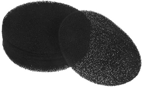 IMIKEYA 10St Aktivkohlefilter-Baumwolle Mülleimer liefert Küchenabfallfilter Kompost Sieb Mülleimer-Filter Papierkorbfilter runden Filtermaterial Filtermatte Baumwolle filtern Holzkohle
