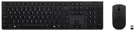 Lenovo 4X31K03939 Souris clavier sans fil RF + Bluetooth Czech