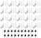 PATIKIL 1-1/8 Inch Keyed Alike Cabinet Locks with Key, 20 Pack Cam Replacement Lock Cylinder Toolbox Lock for RV Drawer Storage Cart Mailbox, Silver