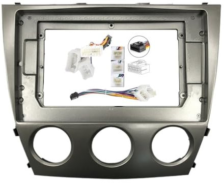 Radio Stereo Panel Auto Radio Audio Fascia Rahmen Adapter/Fit for Toyota Camry 40 2006-2011 10,1 Großen Bildschirm 2Din Stereo Platte Panel Dash Mount Kit(Frame with cable-MT)