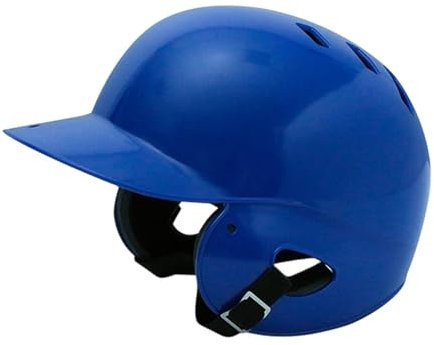 perfk Kinder-Baseballhelm mit doppelten Ohrpolstern – Doppelte Ohrpolster mit stoßdämpfendem Schutz – Leicht und atmungsaktiv für Softball und andere Sportarten, Blau