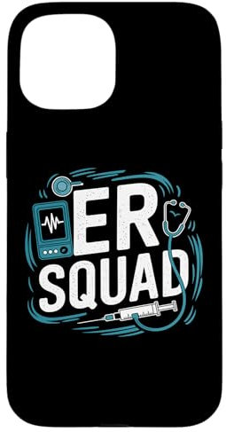 ER Squad Stethoskop Heartbeat Graphic Hülle für iPhone 15