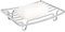 Jabonera para baño, autodrenante, rejilla de acero inoxidable, bandeja de goteo con soporte para esponja, para fregadero, apartamento, aseo de invitados, hogar, dormitorio, cuarto de baño, bañera