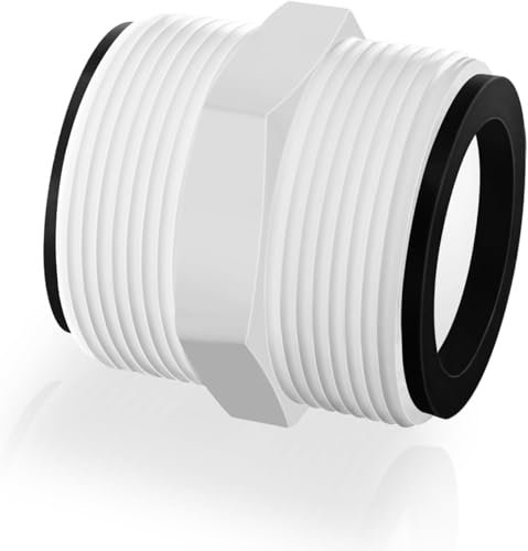 SUCANY Tubo Piscina 38 mm per Raccordi Tubi Piscina intex Coleman Adattatore per Piscina da 38 mm/1,5, Adattatore per Tubo Piscina Tubi Adattatore Intex
