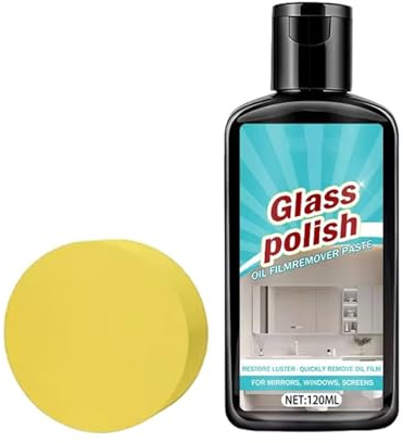 Detergente Per Vetri Per Doccia - Smacchiatore Per Pulizia Profonda Da 120 Ml, Detergente Per Porte Doccia, Smacchiatore Per Acqua Dura | Composto Per Lucidare Il Del Bagno | Per Finestra Specch