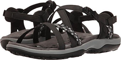 Skechers Women's Reggae Slim - Vacay-40955 Sling Back Sandals, Black Black Blk, 5 UK