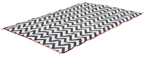 Bo Leisure Unisex BL Picknick Wave 8 Chill Mat, schwarz/weiß, M