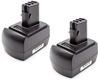 vhbw 2X Akku Ersatz für Metabo ME-974, ME974 für Werkzeug (1500 mAh, NiMH, 9,6 V)
