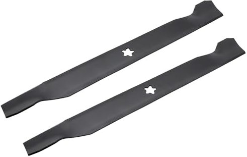 SECURA Jeu de lames (éjection) compatible avec Craftsman 917.258493 Tracteur de pelouse