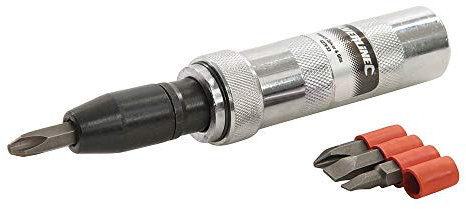 TOURNEVIS A FRAPPER REVERSIBLE AVEC 4 EMBOUTS