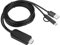 Câble USB C vers HDMI, Câble de Mise en Miroir d'écran USB-C vers HDMI 1080P Compatible avec Les téléphones Portables Micro USB/Type-C, TV, Moniteur, projecteur, Plug and Play
