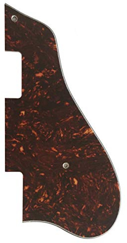 Passend für Casino Style Jazz Archtop Gitarren Pickguard (4-lagige, braune Schildkröte)