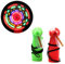 Zonfer 1pc Mini Fan Lumières Colorées Pratique Moulin À Vent Lumière Lumineux Jouet Petits Ventilateurs Enfant Plaything Couleur Aléatoire