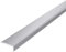 SELF-Adhesive Wood Effect Threshold 1M Door Stops End Laminate Floor Edge Strip Trim TMW Profiles (Anodized Silver)