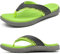 KuaiLu Flip Flops Herren EU 44 Bequeme Orthopädische Zehentrenner Sandalen für Männer mit Plantar Fasciitis Arch Support Rutschfest Sport Gummifußbett Sommer Beach/Pool Badelatschen