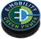 E-Mobility Elektro-Mobilität/Klett Patch gestickt mit Klett-Verbindung rund/Klettpatch Klettabzeichen Klett-Patches Aufnäher Applikation /