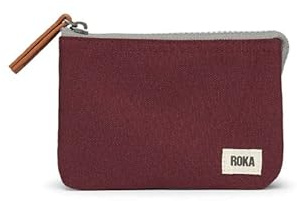 Roka London Carnaby Small Sustainable Canvas Sienna Purse