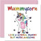 Tarjetas de cumpleaños para mamá – Mummycorn – Tarjeta de cumpleaños para mamá de hija hijo, feliz cumpleaños mamá, mamá, tarjeta de cumpleaños de unicornio, 145 mm x 145 mm, tarjetas de felicitación