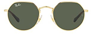 Ray-Ban Kinder 0RJ9565S Sonnenbrille, Gold/Grau, Grün, Größe 47, Unisex, Gold/Grau Grün