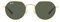 Ray-Ban Kinder 0RJ9565S Sonnenbrille, Gold/Grau, Grün, Größe 47, Unisex, Gold/Grau Grün
